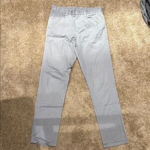 Calvin Klein Gray Chinos Classic Straight Leg